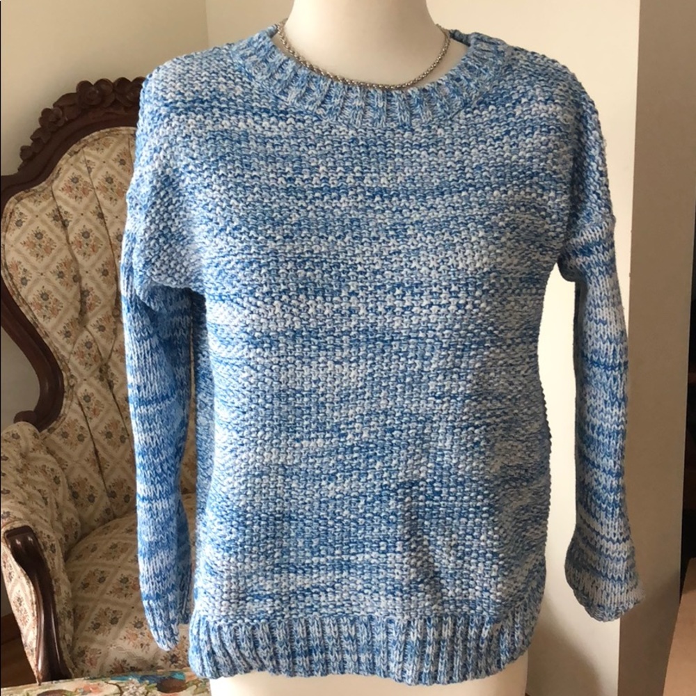 Chunky cotton sweater
